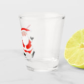 Ultimate Frisbee Kerstmis Shot Glas (Rechts)