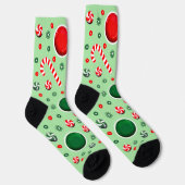 Ultimate Frisbee Kerstmis Sokken (Rechts)