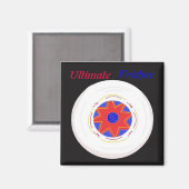 Ultimate Frisbee Magneet (Voorkant / Achterkant)