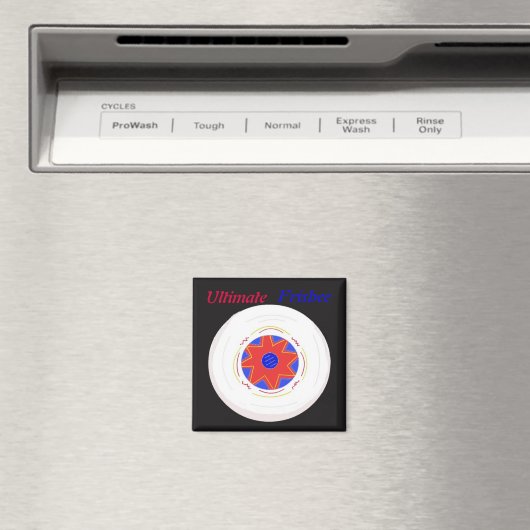 Ultimate Frisbee Magneet (Insitu (Vaatwasser))