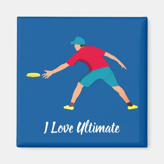 Ultimate Frisbee Magneet (Voorkant)