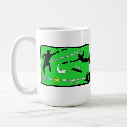 Ultimate Frisbee Mok (Links)