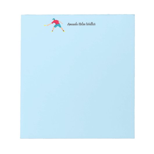 Ultimate Frisbee Notitieblok (Voorkant)