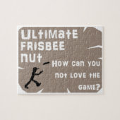 Ultimate Frisbee Nut Legpuzzel (Horizontaal)