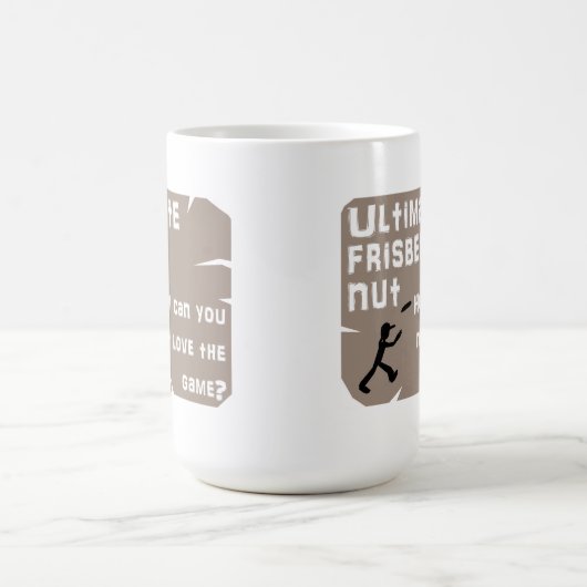 Ultimate Frisbee Nut Mok (Center)