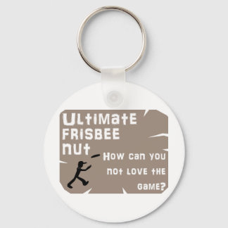 Ultimate Frisbee Nut Sleutelhanger