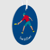 Ultimate Frisbee Ornament (voorkant)