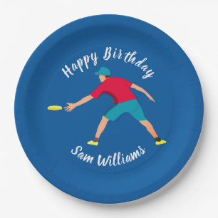 Ultimate Frisbee Papieren Bordje