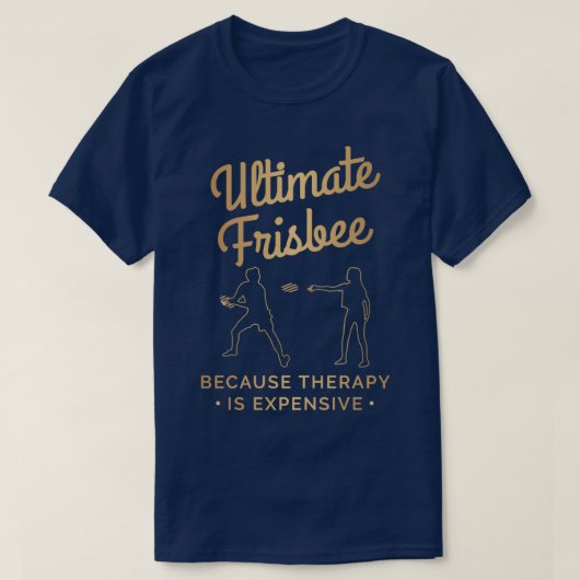 Ultimate Frisbee Player Frisbee Team Ultimate Fris T-shirt (Design voorkant)