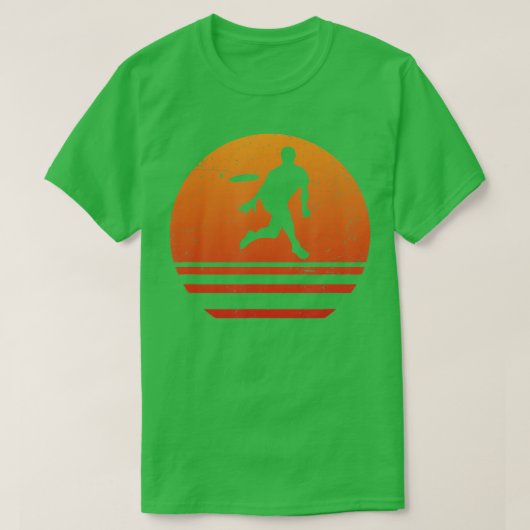 Ultimate Frisbee Player Gift Retro T-shirt (Design voorkant)
