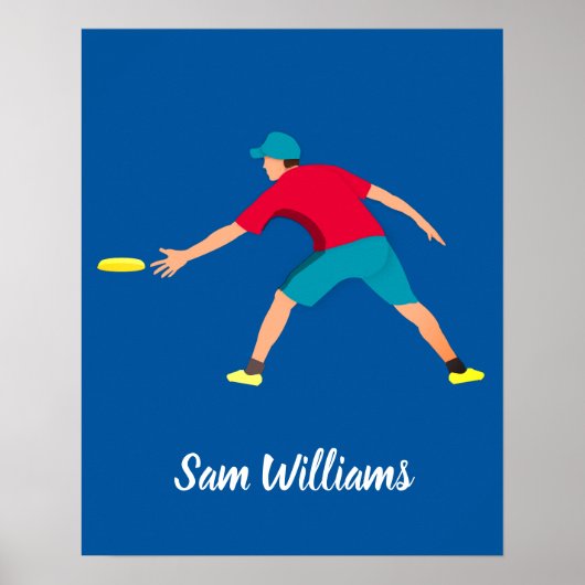 Ultimate Frisbee Poster (Voorkant)