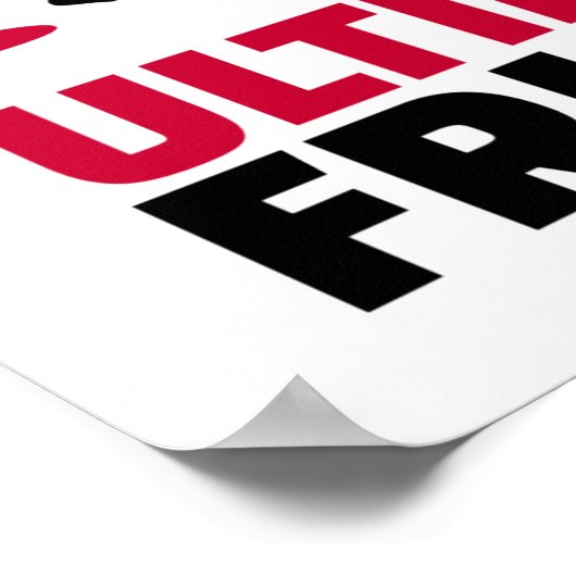 Ultimate Frisbee Poster (Hoek)