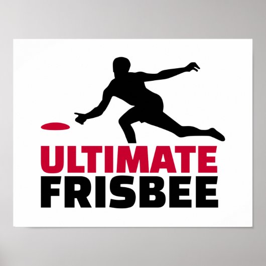Ultimate Frisbee Poster (Voorkant)