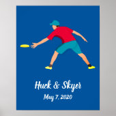 Ultimate Frisbee Poster (Voorkant)