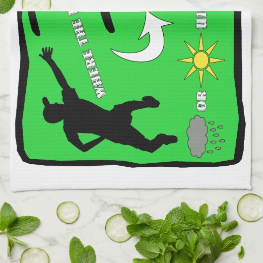 Ultimate Frisbee Rain of Shine Theedoek (Gevouwen)