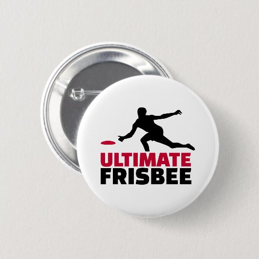 Ultimate Frisbee Ronde Button 5,7 Cm (Voorkant /achterkant)