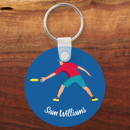 Ultimate Frisbee Sleutelhanger (Voorkant)