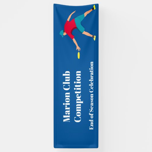 Ultimate Frisbee Spandoek (Verticaal)