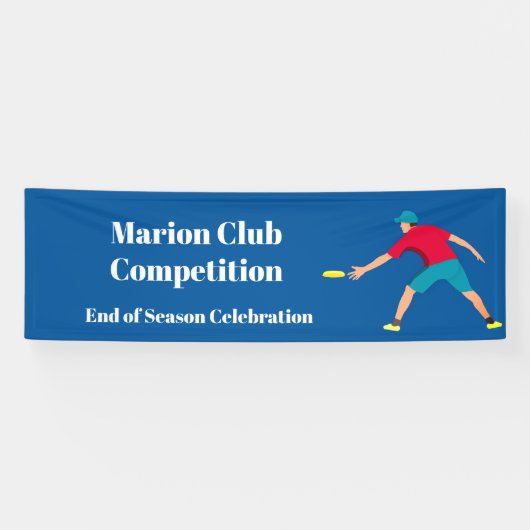 Ultimate Frisbee Spandoek (Horizontaal)