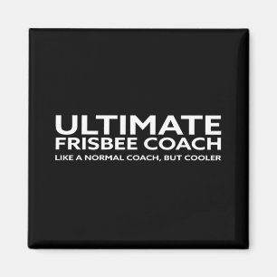 Ultimate Frisbee Speler Coach Disc Golf Mannen Vro Magneet