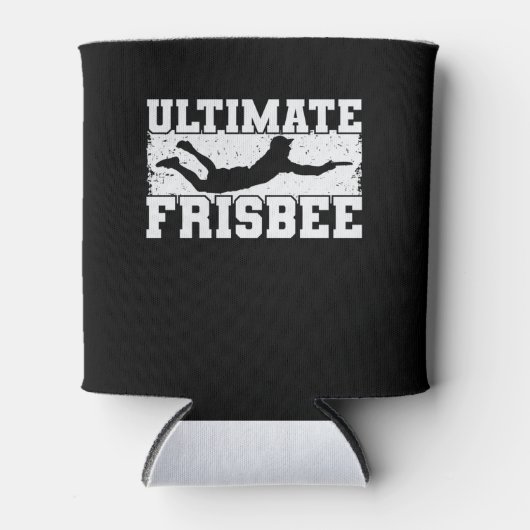 Ultimate Frisbee spielen Sport am Strand Blikjeskoeler (Voorkant)