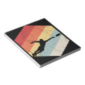Ultimate Frisbee Sport Retro Notitieblok (Schuin)