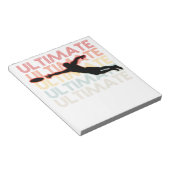  Ultimate Frisbee Sport Retro Notitieblok (Schuin)