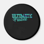 Ultimate Frisbee Strandsport Wurf Magneet (Voorkant)