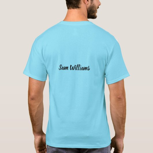 Ultimate Frisbee T-shirt (Achterkant)