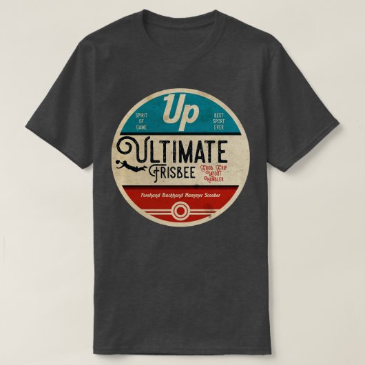 Ultimate Frisbee T-shirt (Design voorkant)