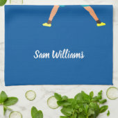 Ultimate Frisbee Theedoek (Gevouwen)