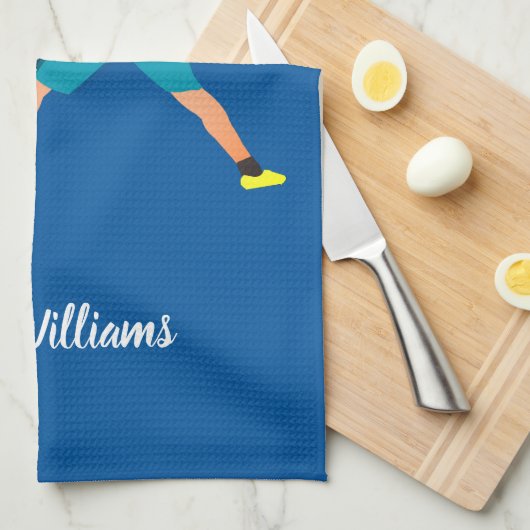 Ultimate Frisbee Theedoek (Quarter Fold)