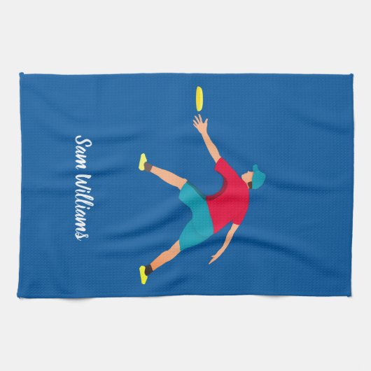 Ultimate Frisbee Theedoek (Horizontaal)