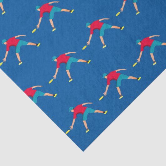 Ultimate Frisbee Tissuepapier (Detail)