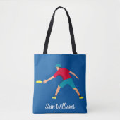 Ultimate Frisbee Tote Bag (Voorkant)