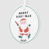 Ultimate Frisbee Vakantie Cadeau Ornament (voorkant)