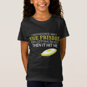 Ultimate Frisbee, waarom de Frisbee groter wordt T-shirt (Voorkant)