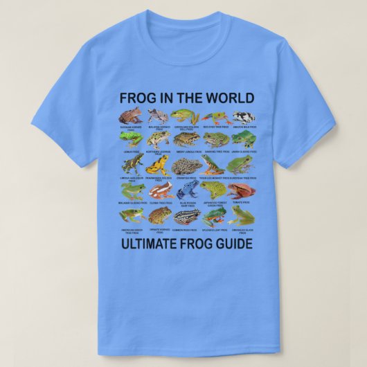 Ultimate Frog Guide Funny Frog Lover Frog Owner Fr T-shirt (Design voorkant)