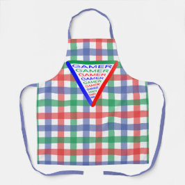 Ultimate Gamer 3 Game Systeem Kleuren RGB Schort