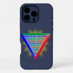 Ultimate Gamer 3 Gaming Systeem Kleuren RGB iPhone 16 Pro Max Hoesje