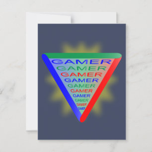 Ultimate Gamer 3 Gaming System Kleuren RGB Briefkaart