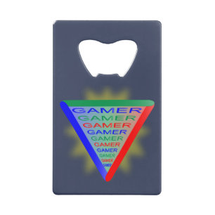 Ultimate Gamer 3 Gaming System Kleuren RGB Creditkaart Flessenopener
