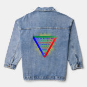 Ultimate Gamer 3 Gaming System Kleuren RGB Denim Jacket (Achterkant)