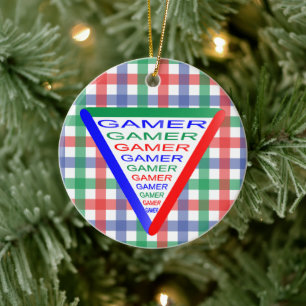 Ultimate Gamer 3 Gaming System Kleuren RGB Keramisch Ornament