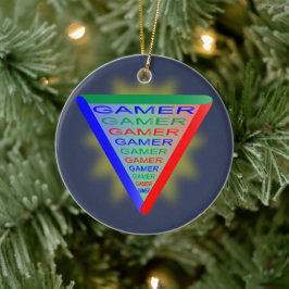 Ultimate Gamer 3 Gaming System Kleuren RGB Keramisch Ornament