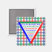 Ultimate Gamer 3 Gaming System Kleuren RGB Magneet (Voorkant / Achterkant)