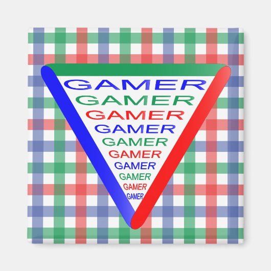 Ultimate Gamer 3 Gaming System Kleuren RGB Magneet (Voorkant)