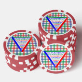 Ultimate Gamer 3 Gaming System Kleuren RGB Poker Chips (Opstapeling)