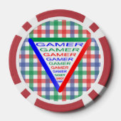 Ultimate Gamer 3 Gaming System Kleuren RGB Poker Chips (Achterkant)