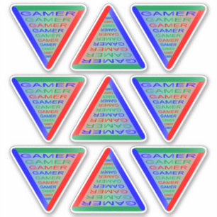 Ultimate Gamer 3 Gaming System Kleuren RGB Sticker